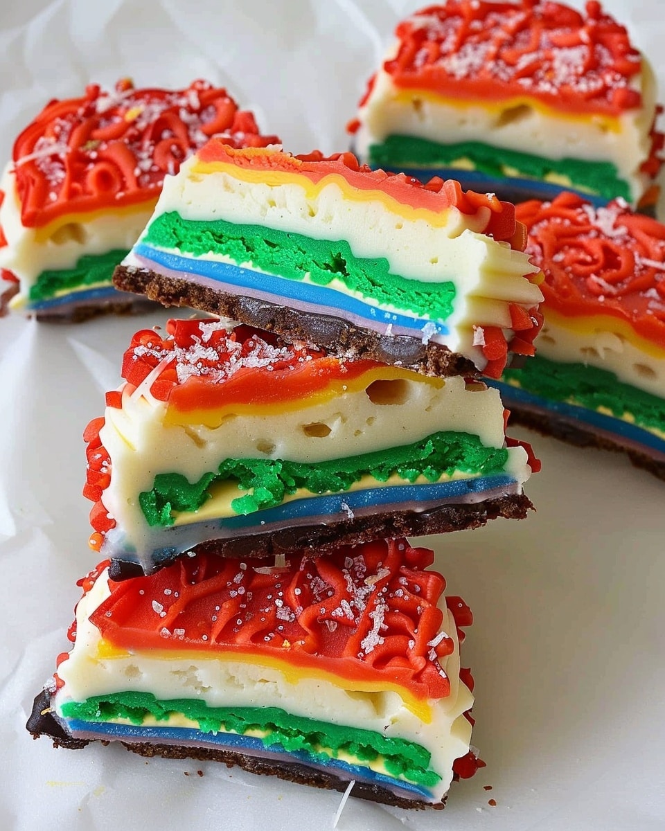Gluten Free Italian Rainbow Cookies