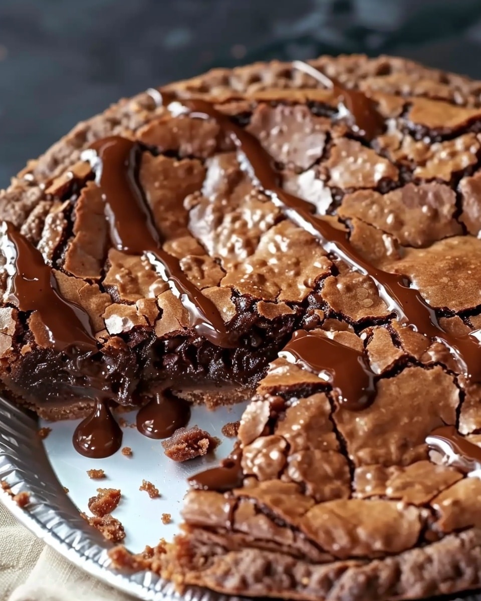Gooey Brownie Pie