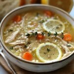 Greek Lemon Chicken Soup