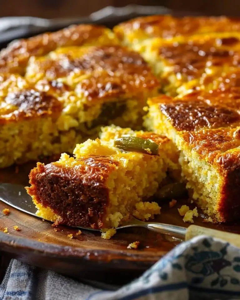 Hatch Chile Cheese Cornbread
