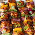 Hawaiian Chicken Kebabs