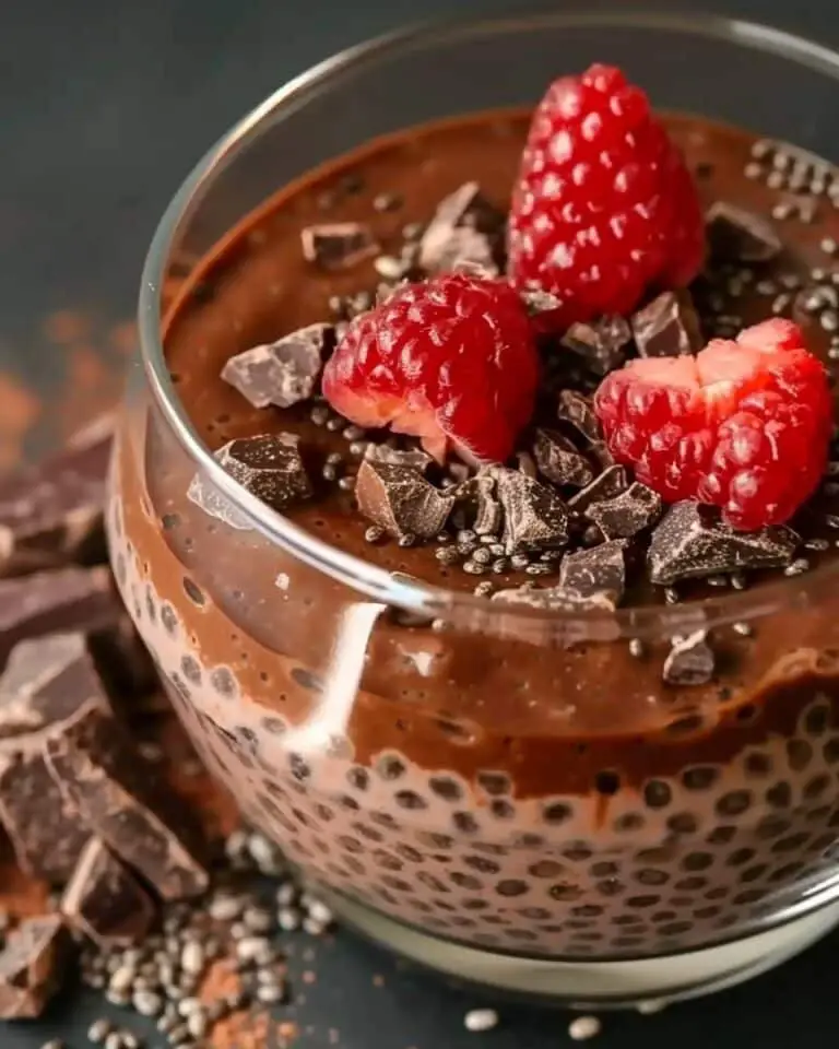 High Protein Chocolate Chia Pudding (Vegan + Meal Prep Friendly)