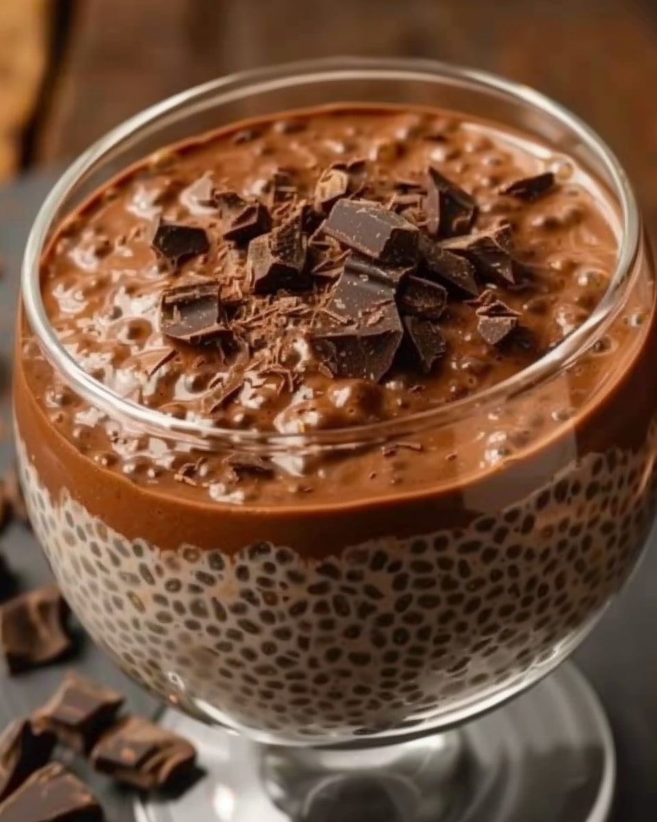 High Protein Chocolate Chia Pudding (Vegan + Meal Prep Friendly)