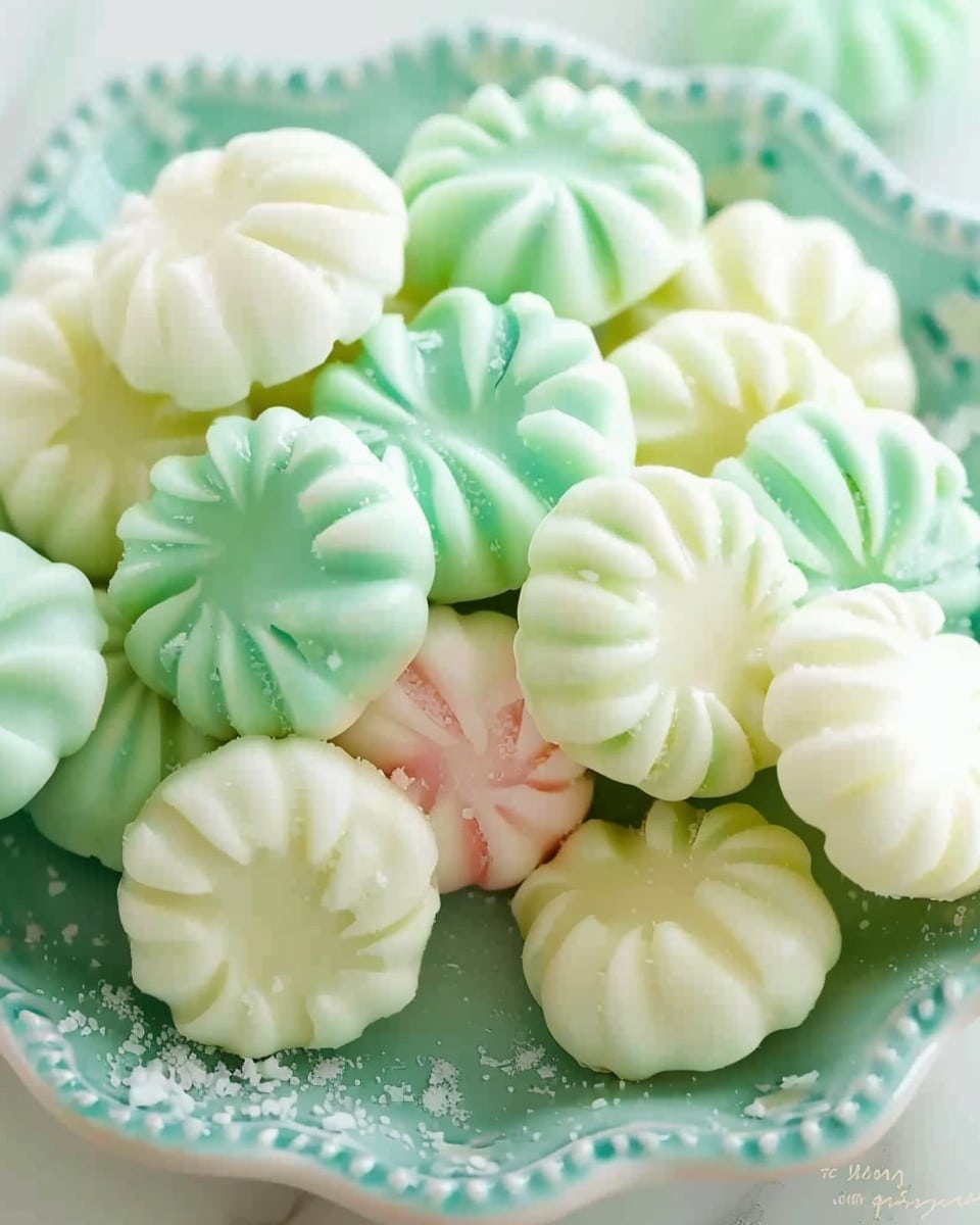 Homemade Cream Cheese Mints