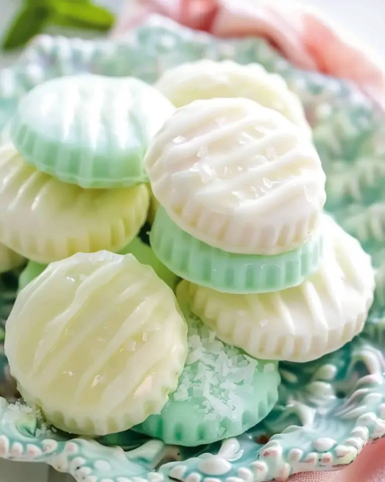 Homemade Cream Cheese Mints