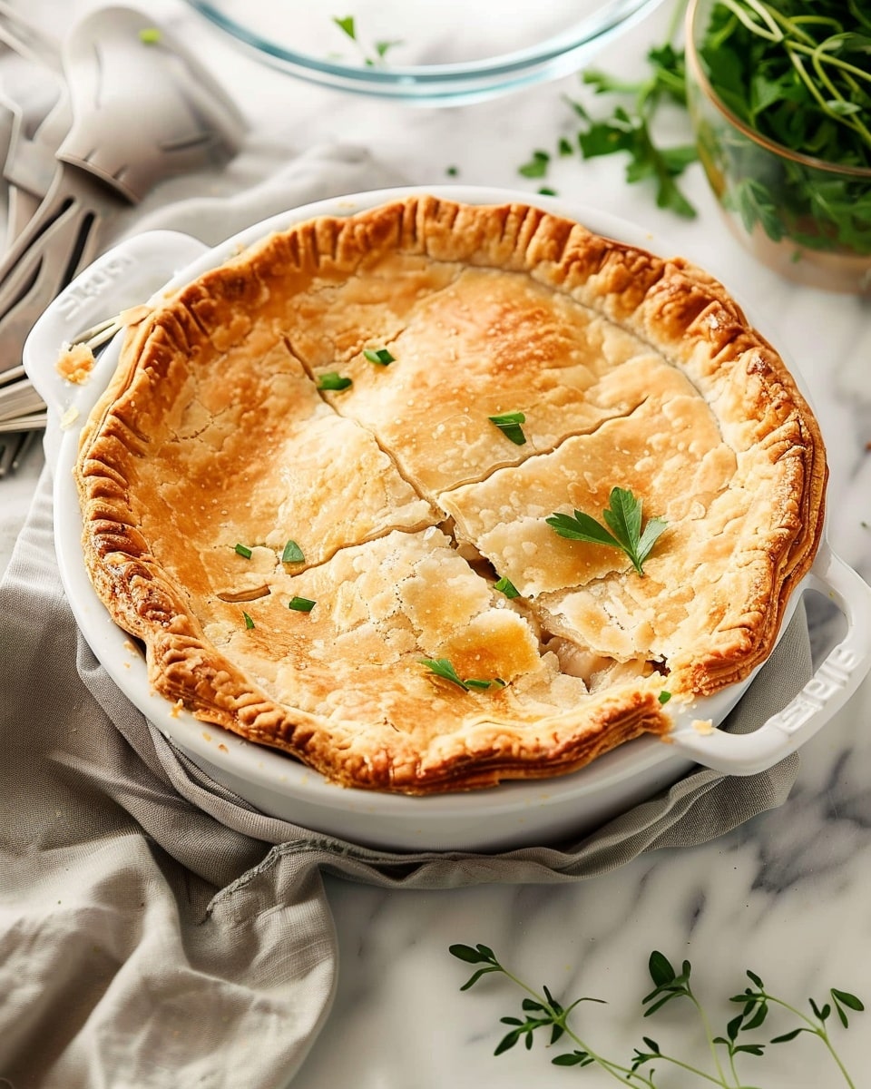 Homemade Easy Chicken Pot Pie Recipe