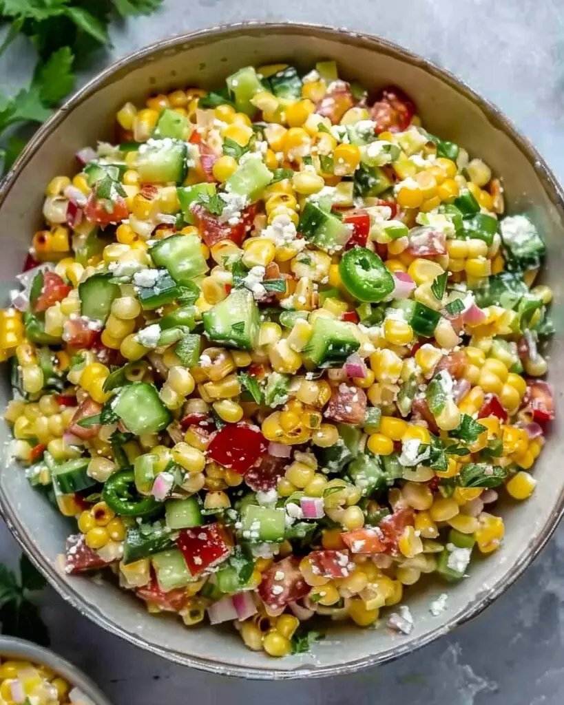 Irresistible Corn Salad Recipe For Summer Bbqs & Picnics