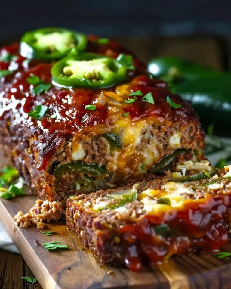 Jalapeño Popper Meatloaf