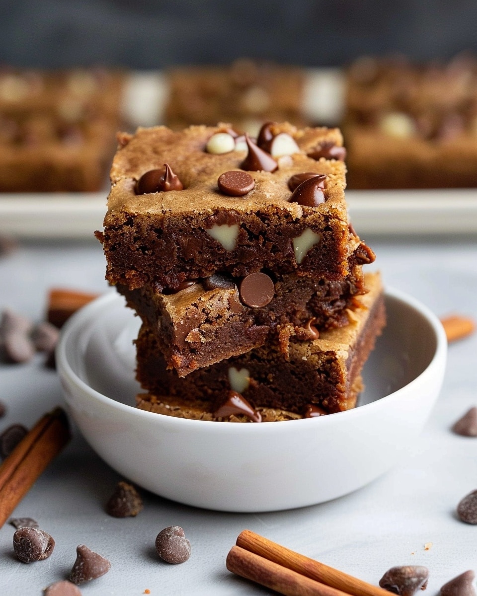 Keto Gingerbread Blondies