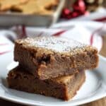 Keto Gingerbread Blondies