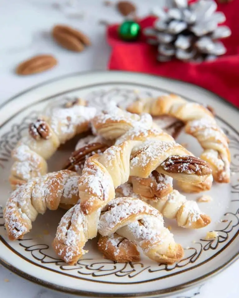 Keto Pecan Crescents