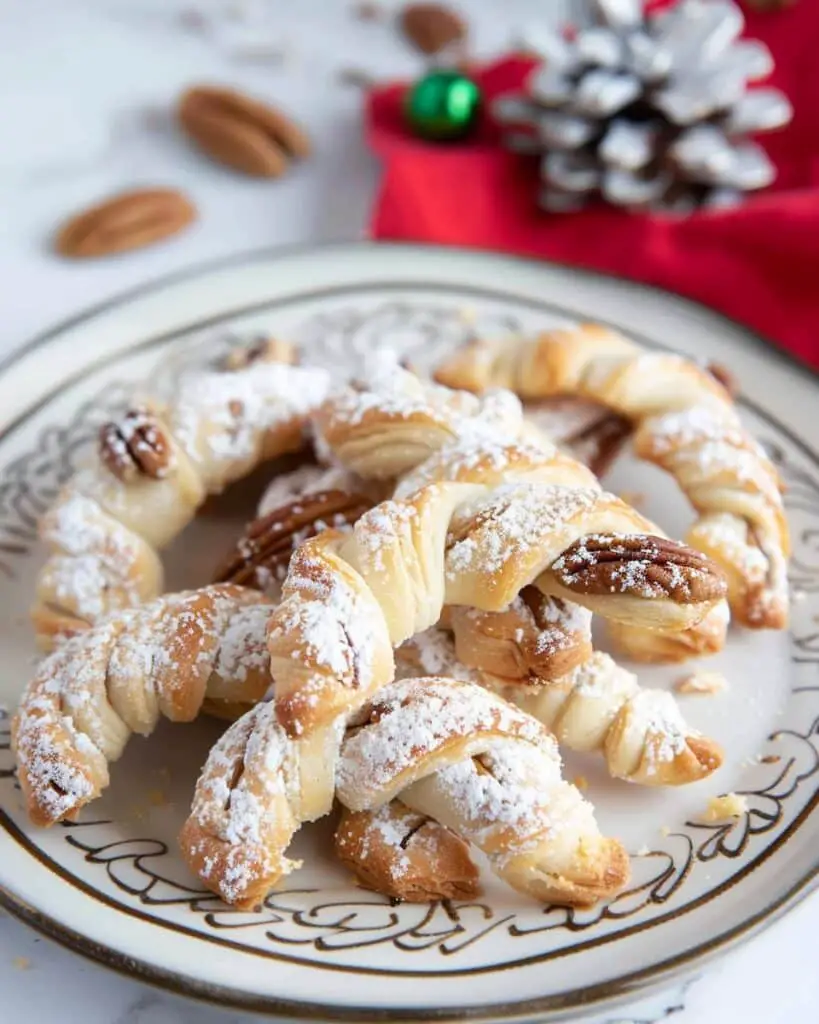 Keto Pecan Crescents