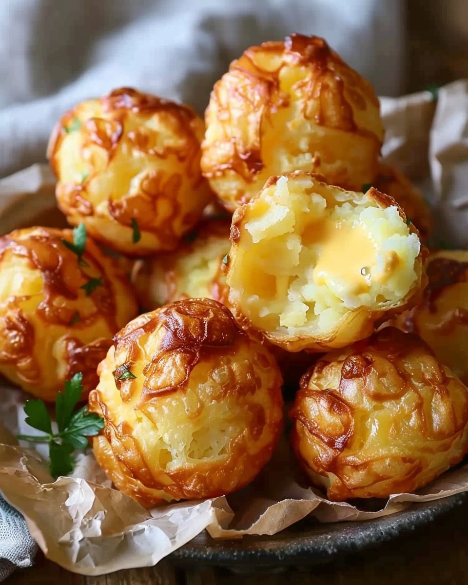 Leftover Mashed Potato Cheese Puffs