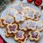 Linzer Sugar Cookies