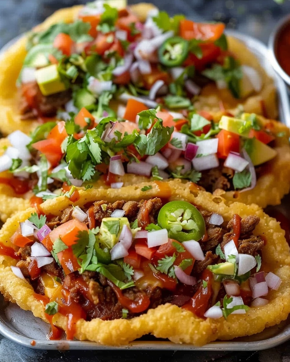 Loaded Fry Bread Tacos (Indian Tacos)