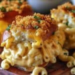 Mac & Cheese Burger Rolls