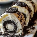 Oreo Cream Cheese Cheesecake Sushi Roll