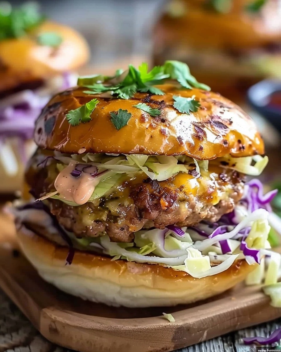 Oven-Baked Cabbage Burgers
