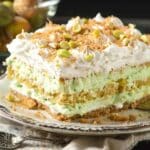 Pistachio Pudding Icebox Cake