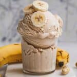 Peanut Butter Banana Ice Cream