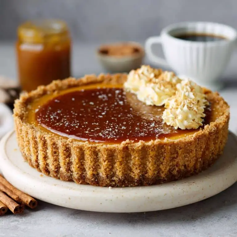 Pumpkin Cheesecake With Maple Whipped Cream