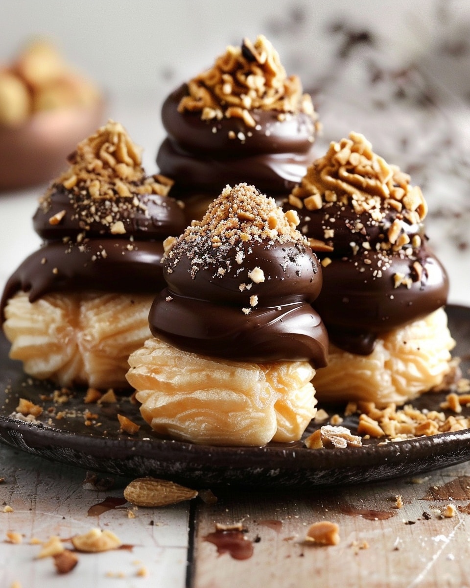 Reeses Peanut Butter Cream Puffs