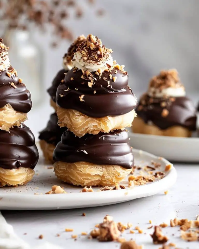 Reeses Peanut Butter Cream Puffs