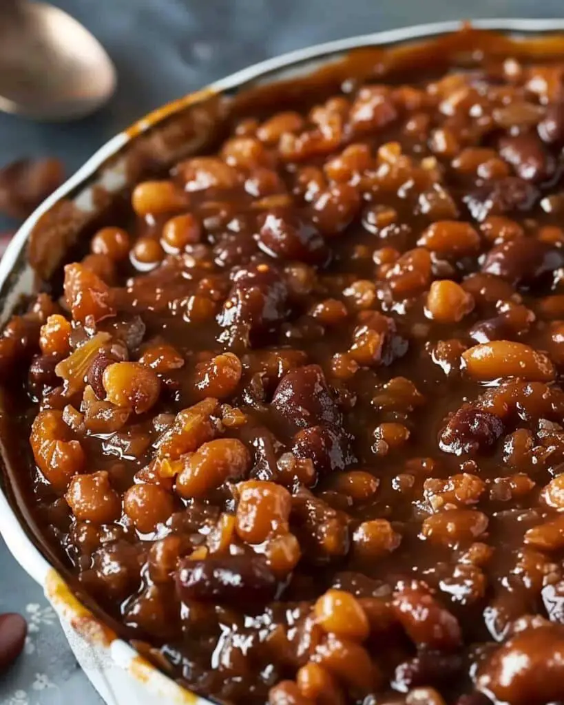 Sweet And Savory Baked Beans