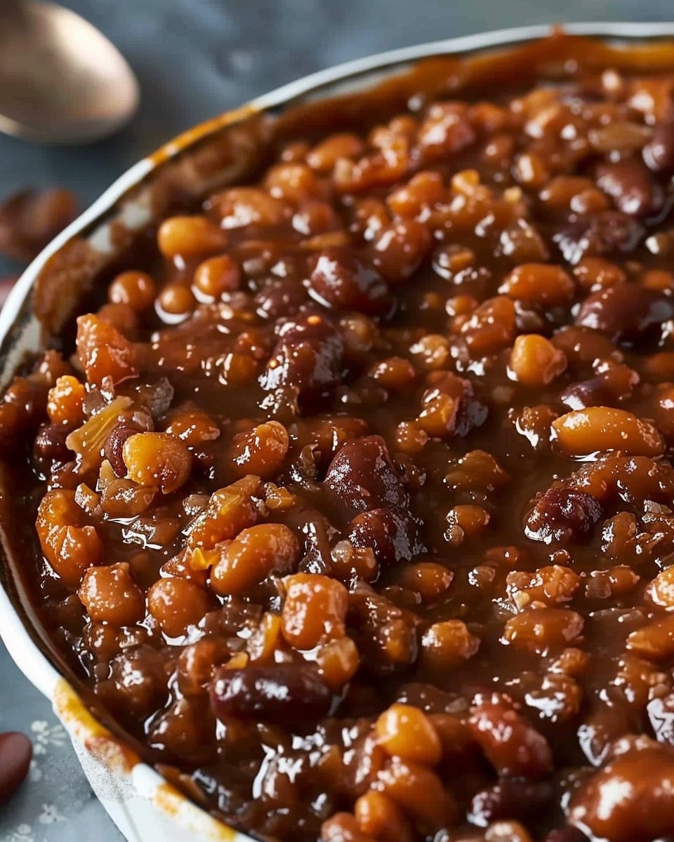 Sweet And Savory Baked Beans