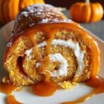 Salted Caramel Pumpkin Roll Recipe