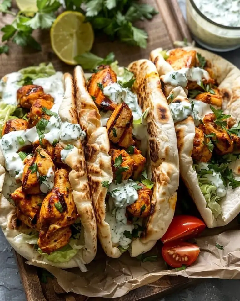 Sheet Pan Chicken Pitas With Herby Ranch