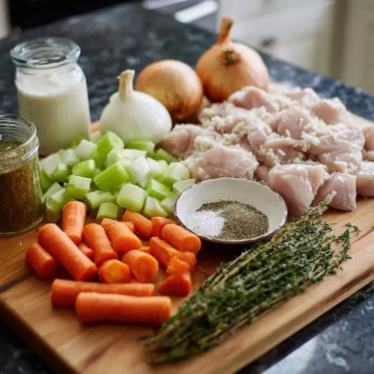 Slow Cooker Creamy Chicken & Rice Soup