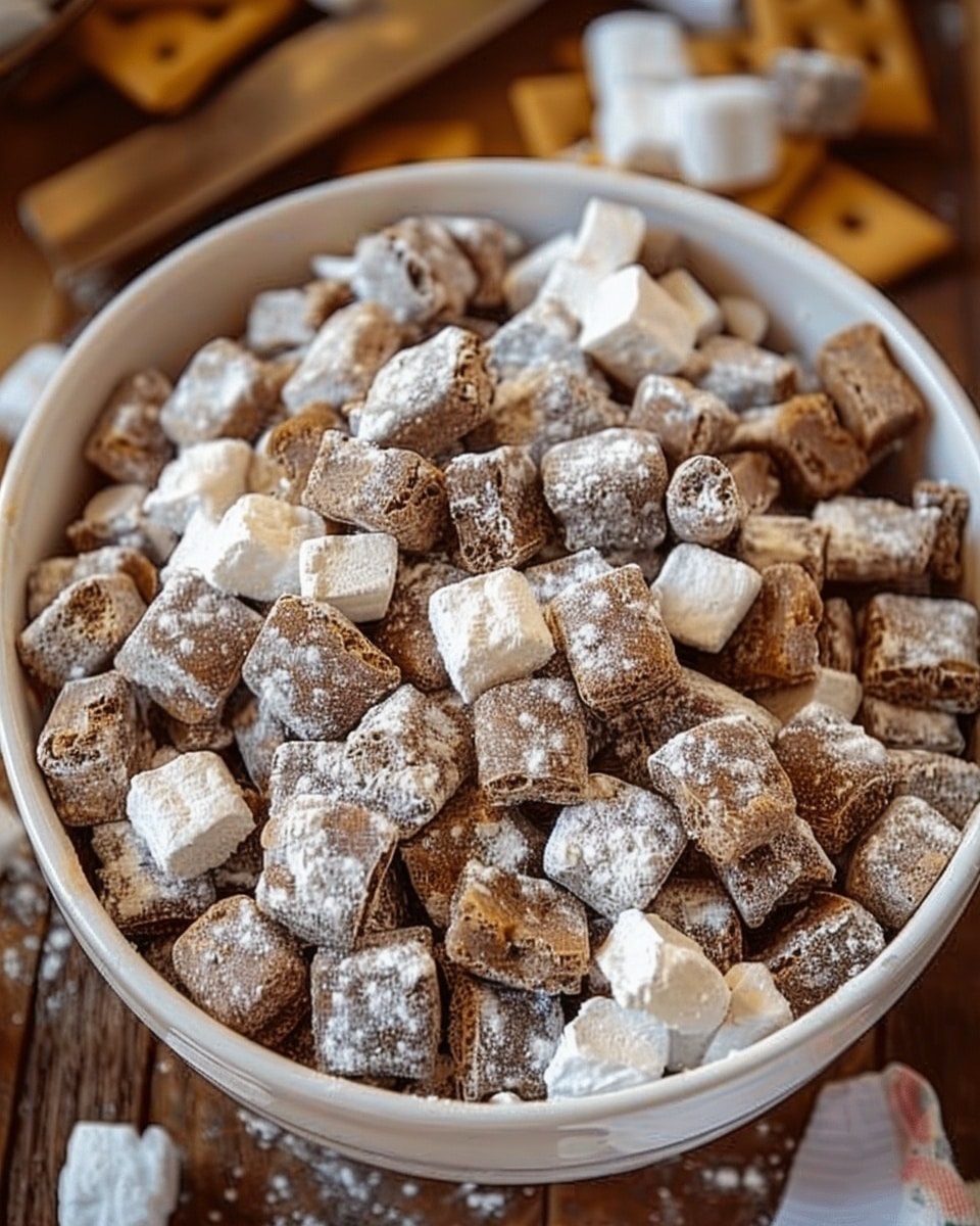 S’mores Puppy Chow Recipe (Muddy Buddies)