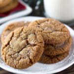 Soft & Chewy Ginger Molasses Cookies