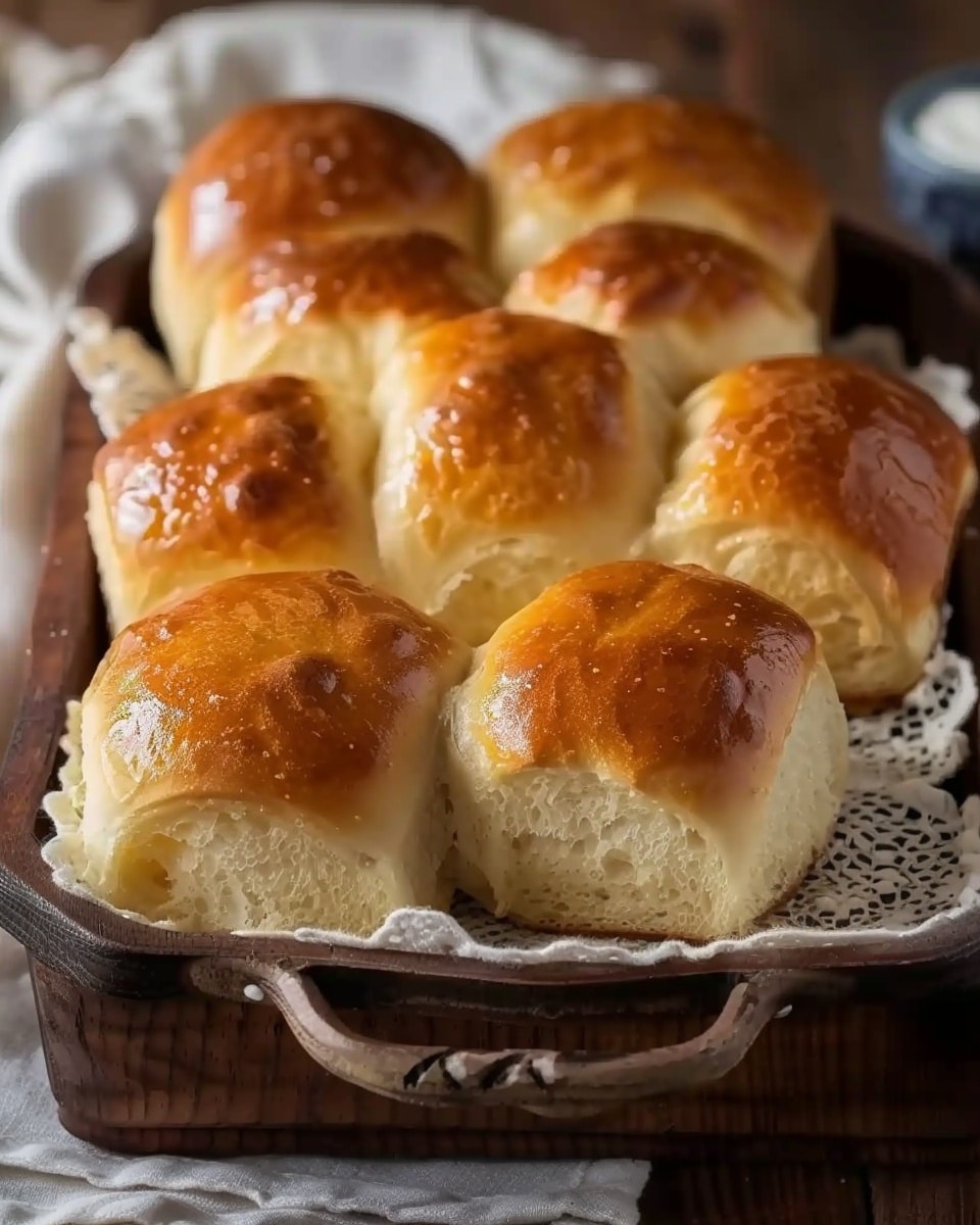 Soft & Fluffy Dinner Rolls