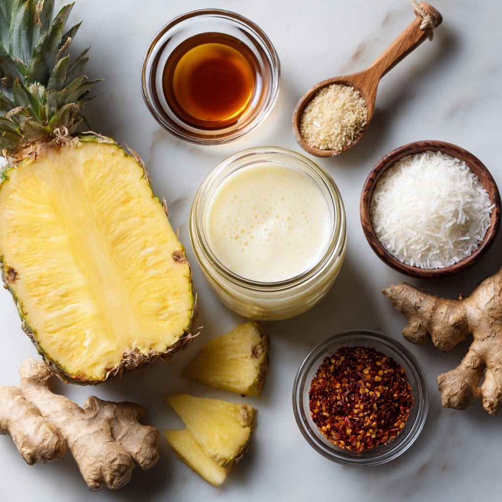 Spicy Coconut Pineapple Glaze