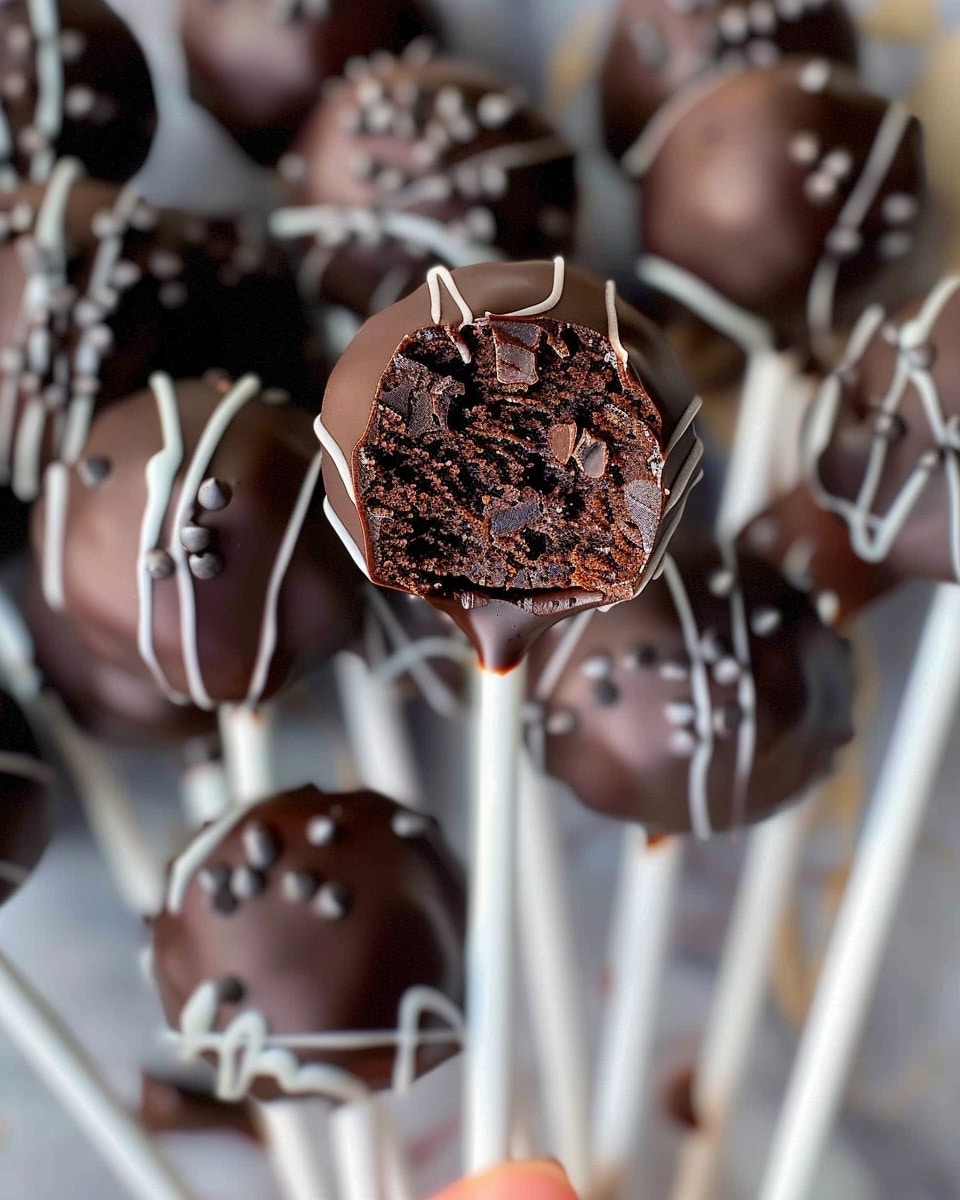 Starbucks Copycat Chocolate Cake Pops