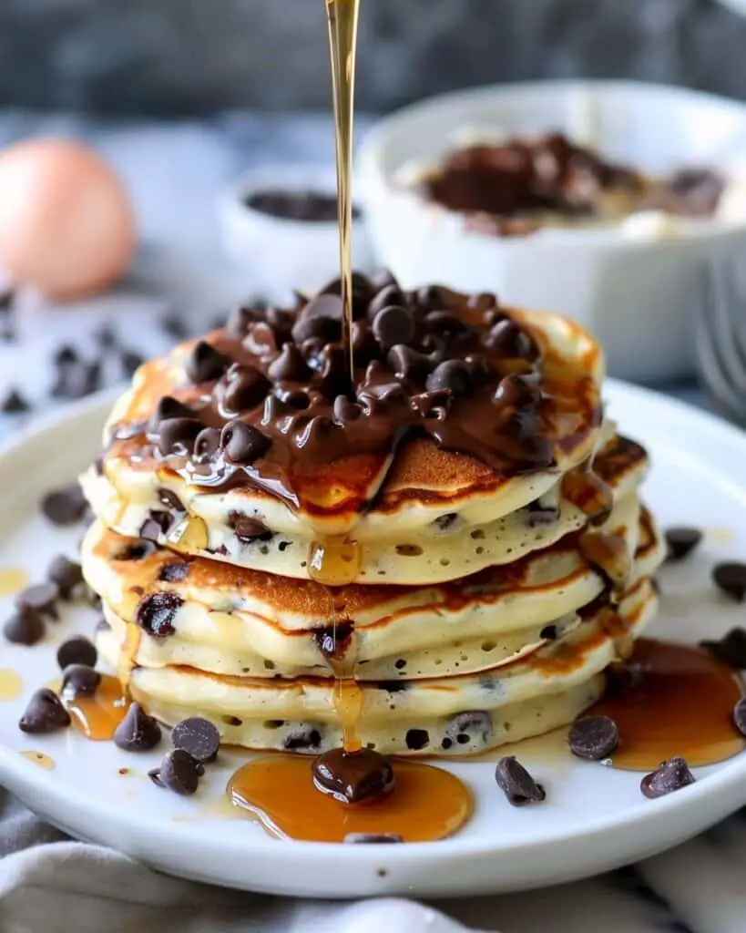 The Best Chocolate Chip Pancakes