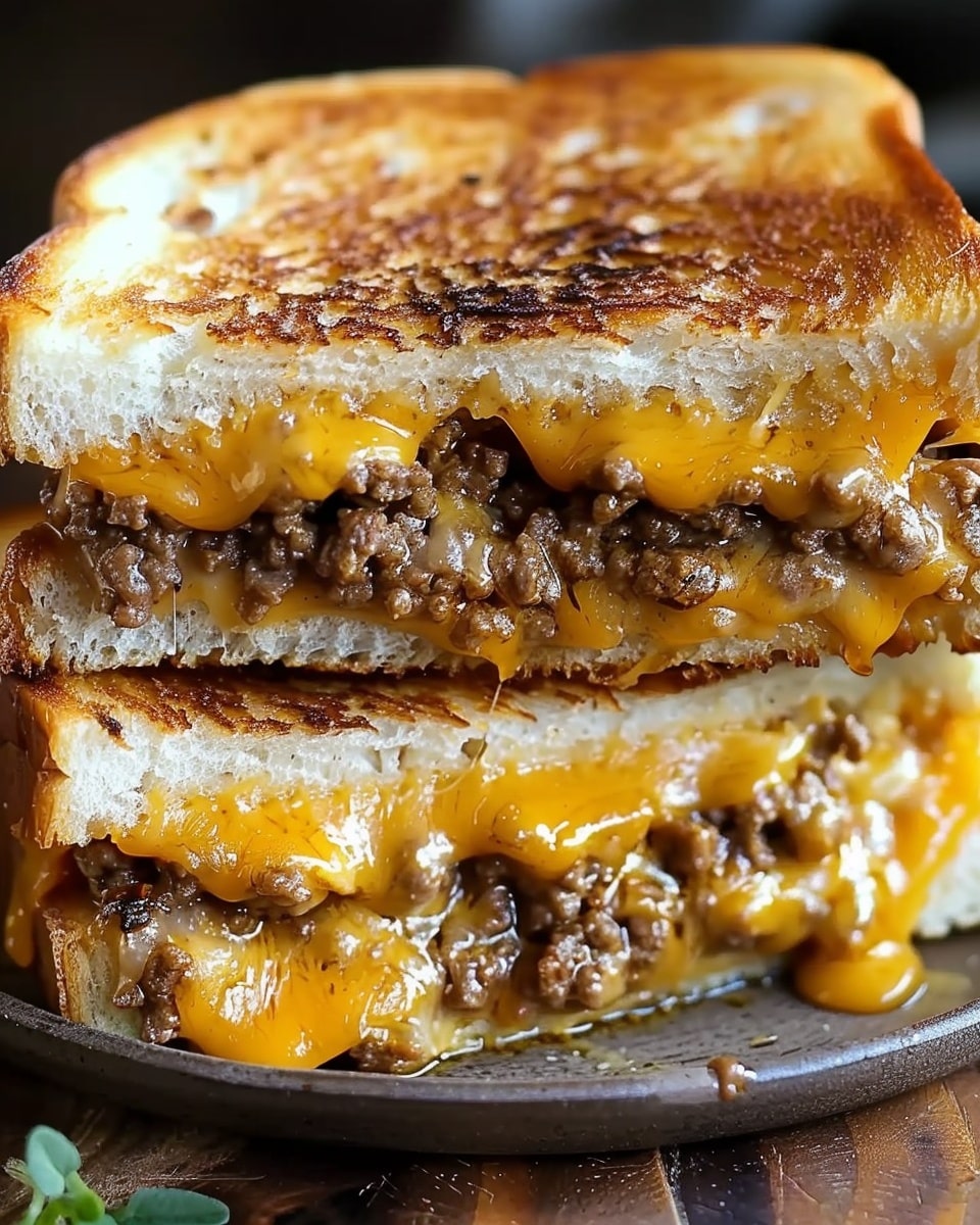 Ultimate Cheesy Ground Beef Melt – Irresistible Comfort Food