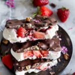 Viral Chocolate Strawberry Yogurt Clusters
