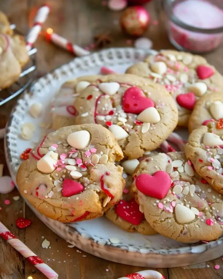 Everything But The Kitchen Sink Valentine’s Day Cookies