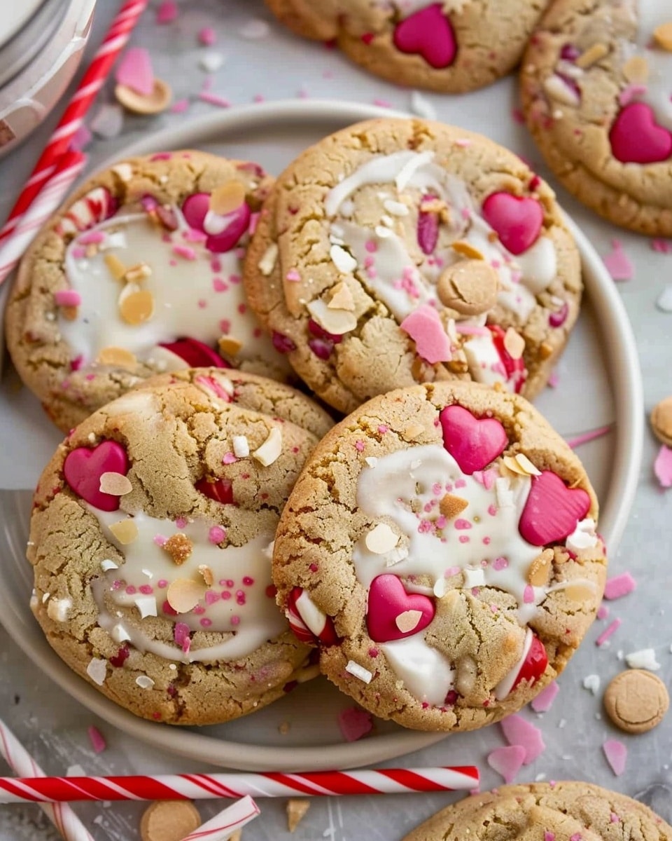 Everything But The Kitchen Sink Valentine’s Day Cookies