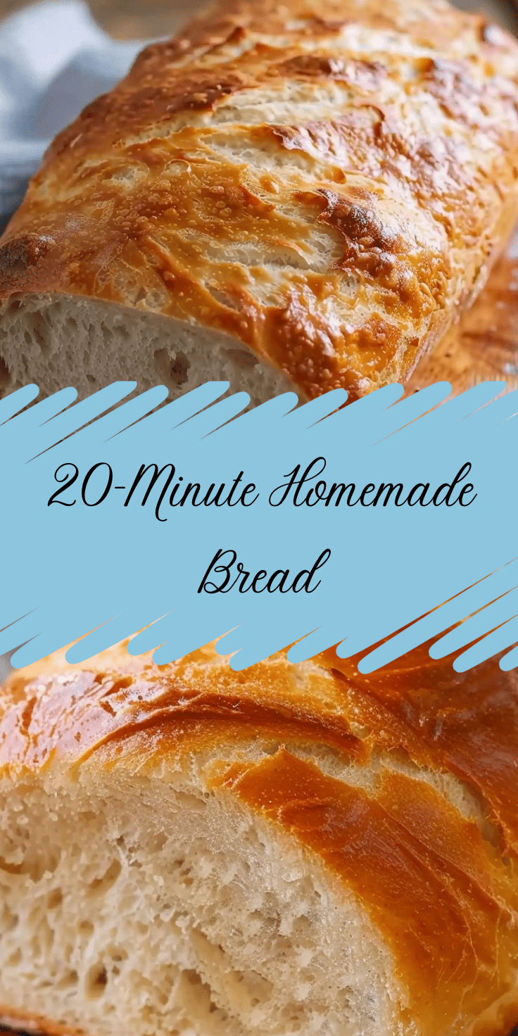 20-Minute Homemade Bread | Meal Shine