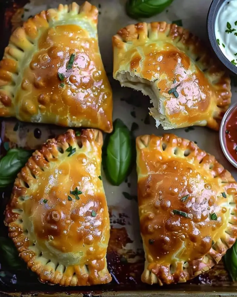 Air Fryer Cheesy Chicken Pockets