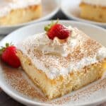 Authentic Tres Leches Cake (Light, Moist, Never Soggy)