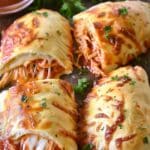 BBQ Chicken Cheese Stromboli
