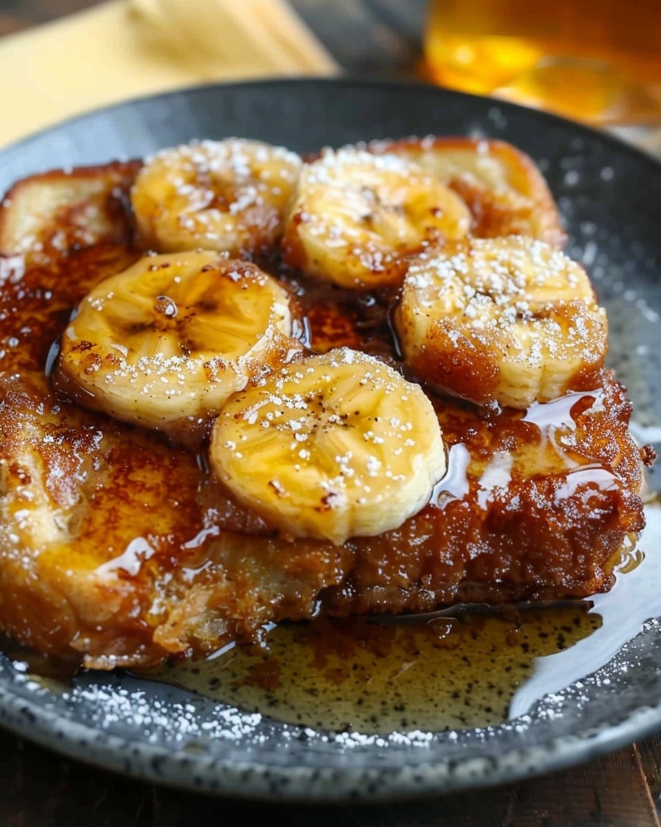 Baked Banana French Toast