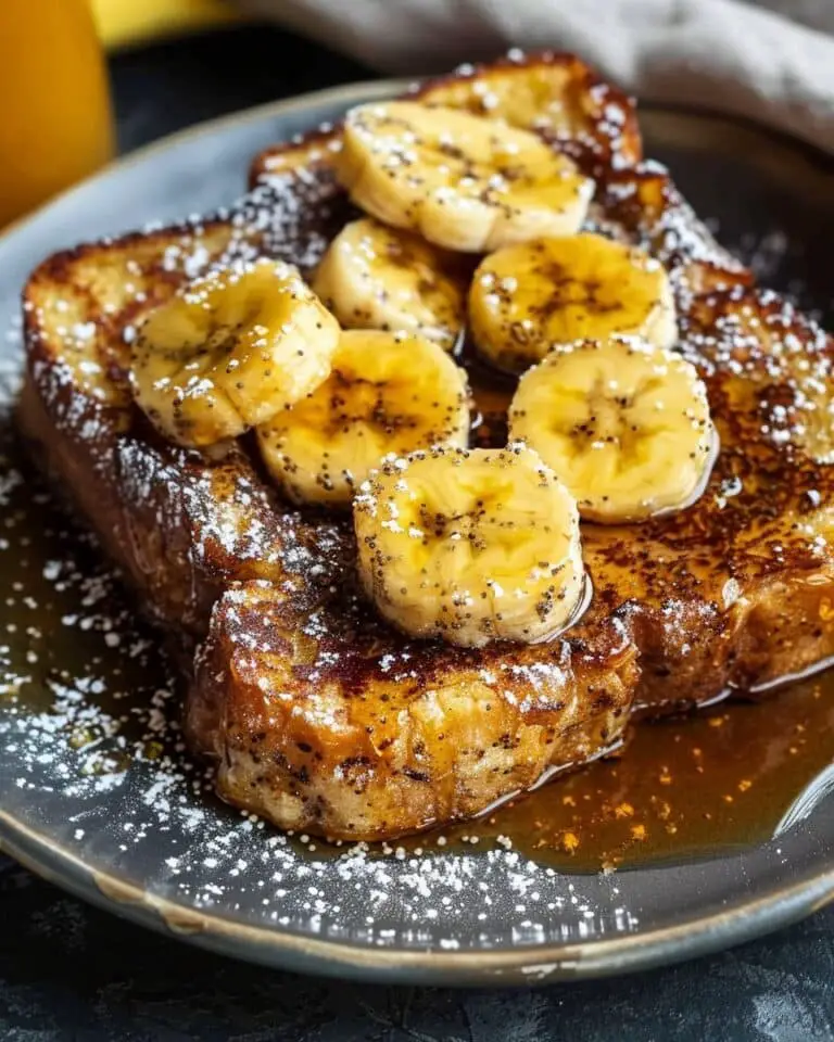 Baked Banana French Toast