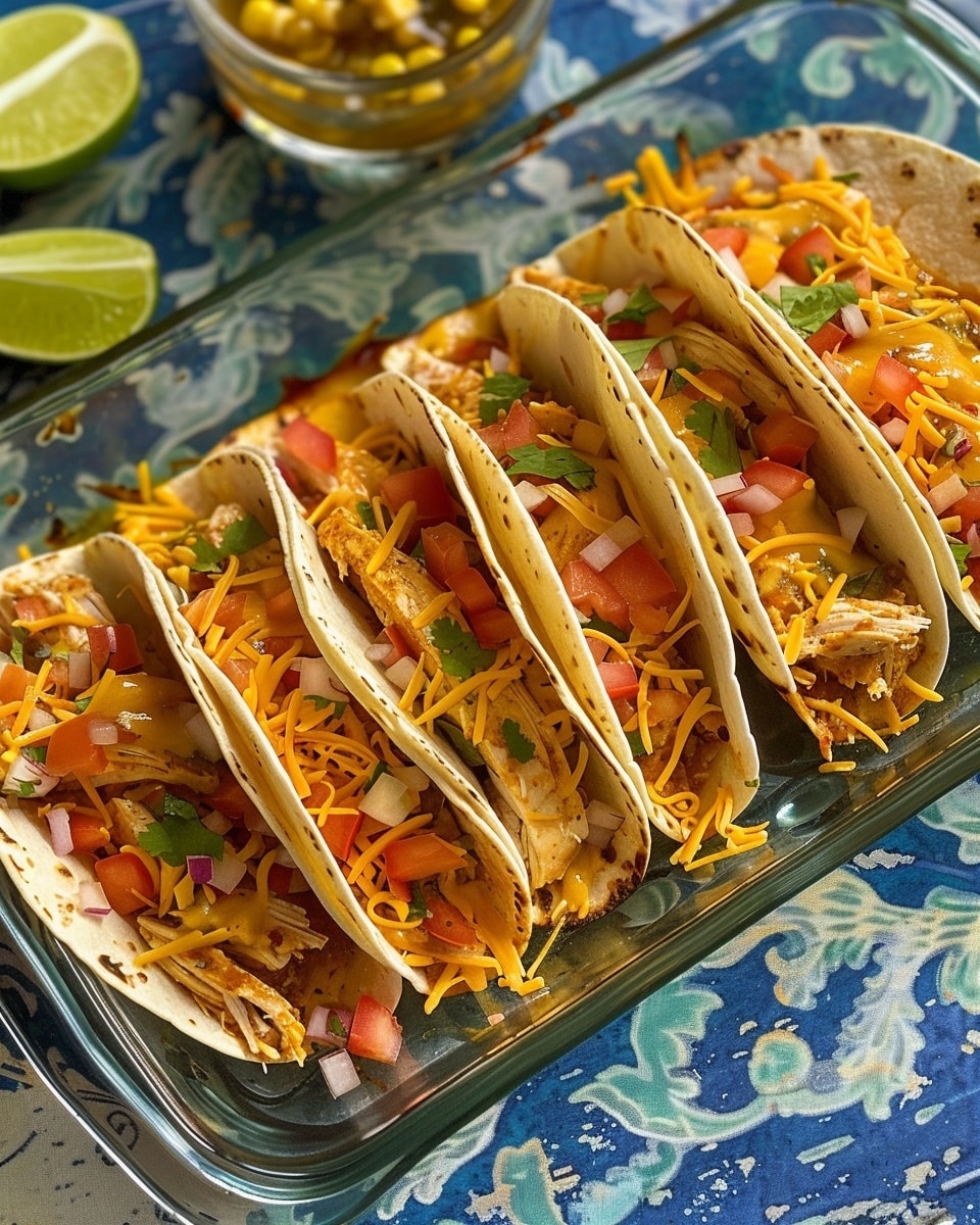 Baked Chicken Tacos