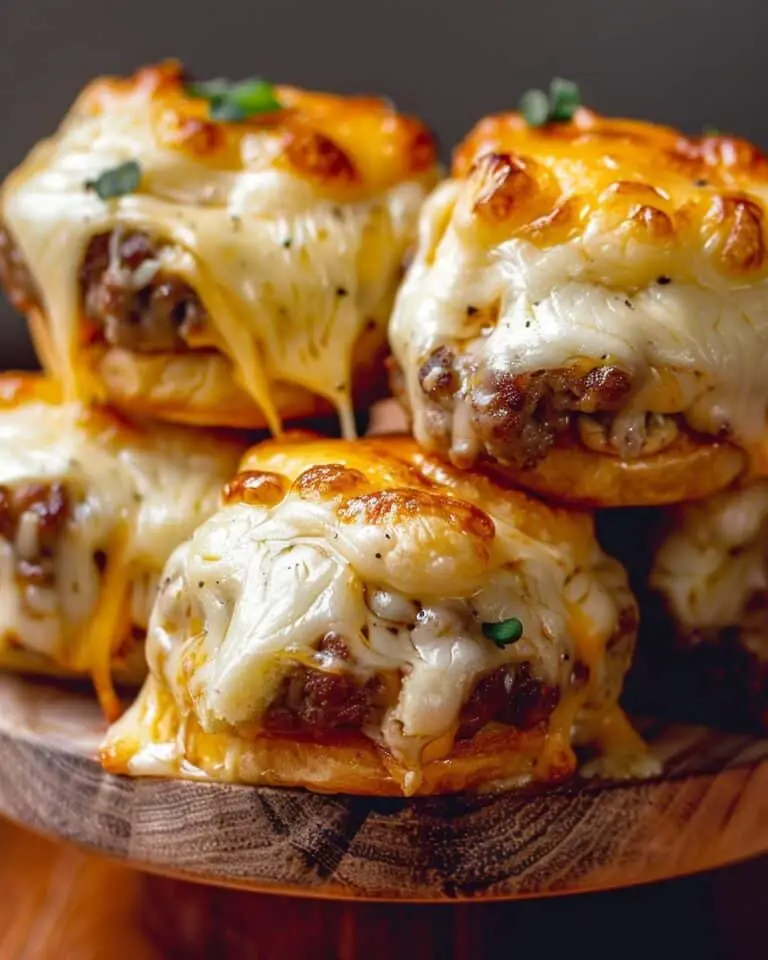 Ho to make Garlic Parmesan Cheeseburger Bombs